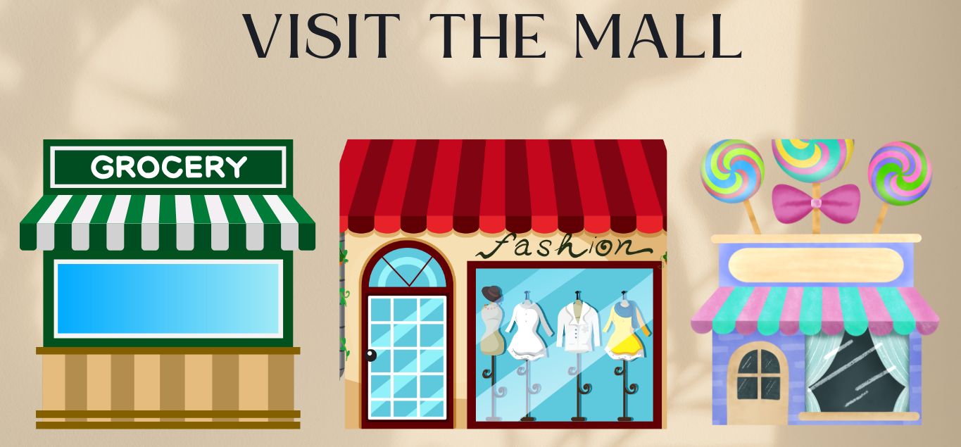  visit the mall 